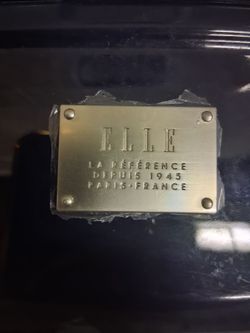 ELLE Paris Black Hardshell Luggage