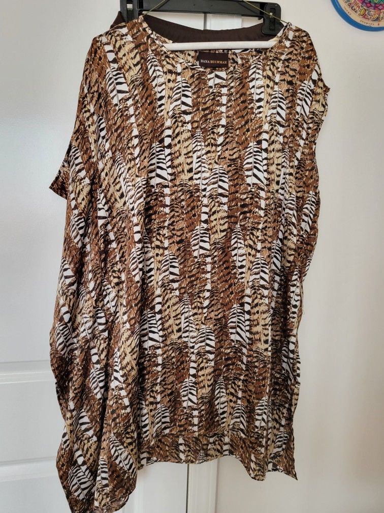 Animal Print Top Lge From Kohls