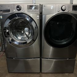 VERY NICE LG WASHER AND ELECTRIC DRYER SET EXCELLENT CONDITIONS