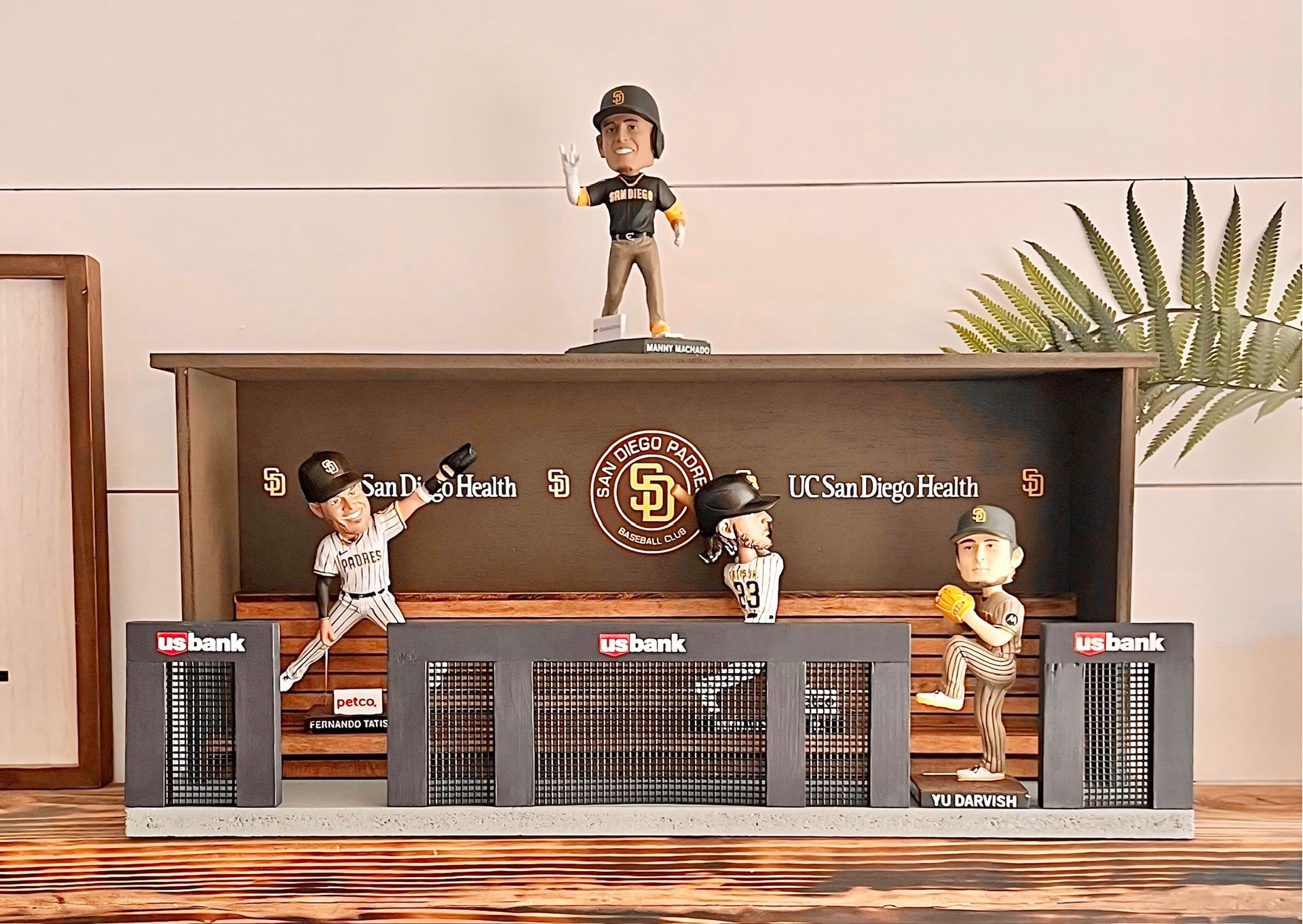 San Diego Padres Bobblehead Dugout