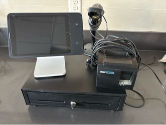 Square POS System + Pyramid Time Clock – $850