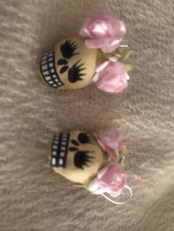 Earings Dia de los Muertos