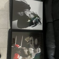 XXXTentacion And Mike Tyson Exclusive Picture Frames