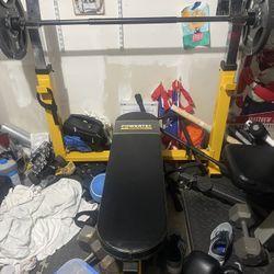 Power Tec Weight Bench 