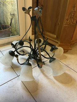 Beautiful Iron Chandelier
