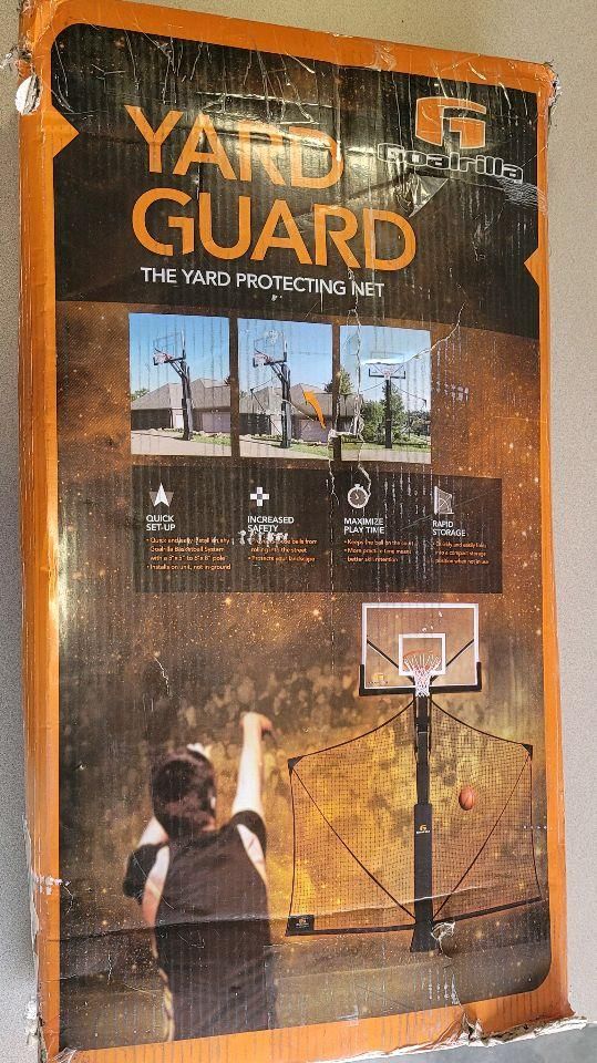 Goalrilla Basketball Yard Guard Easy Fold Defensive Net System Quickly Installs on Any Goalrilla Basketball Hoop