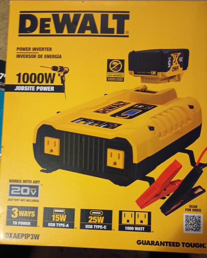 De Walt Power inverter