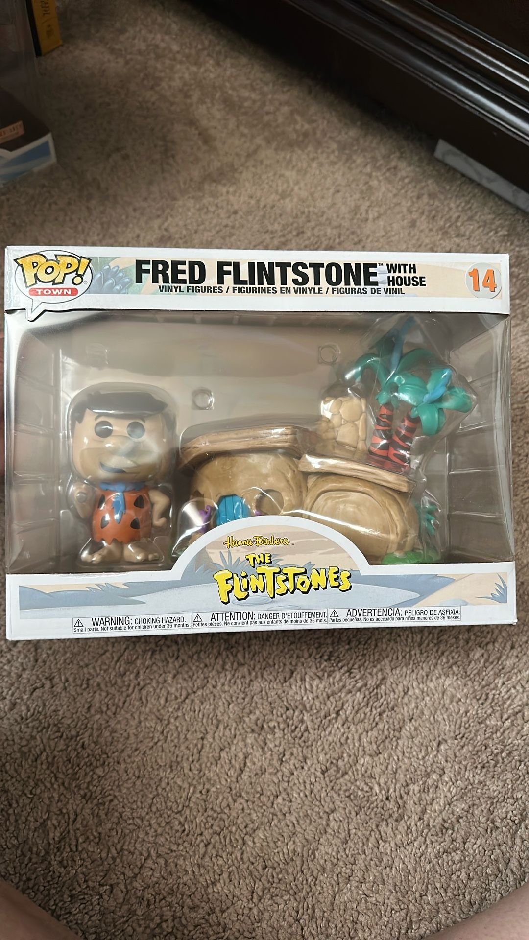 Fred Flintstone With House Funko