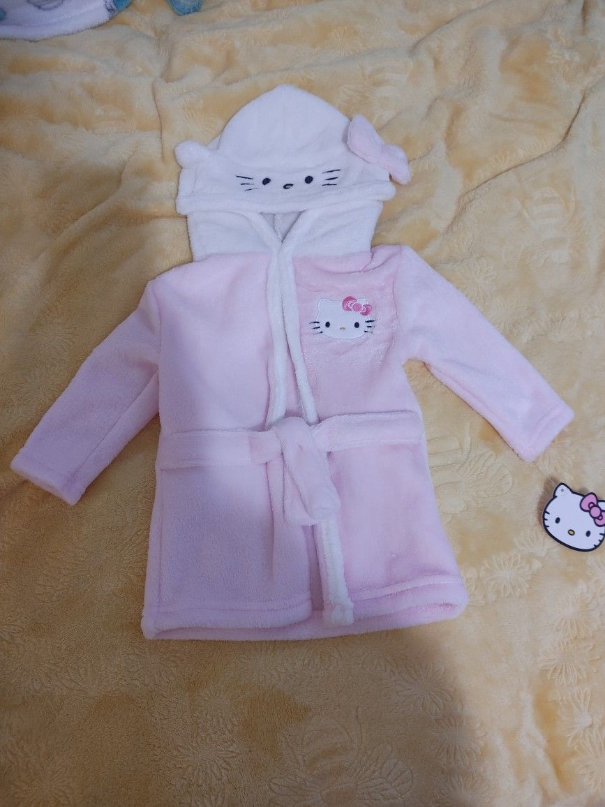 Hello Kitty Robe - New