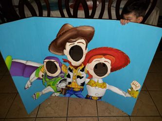 Toy story photo prop