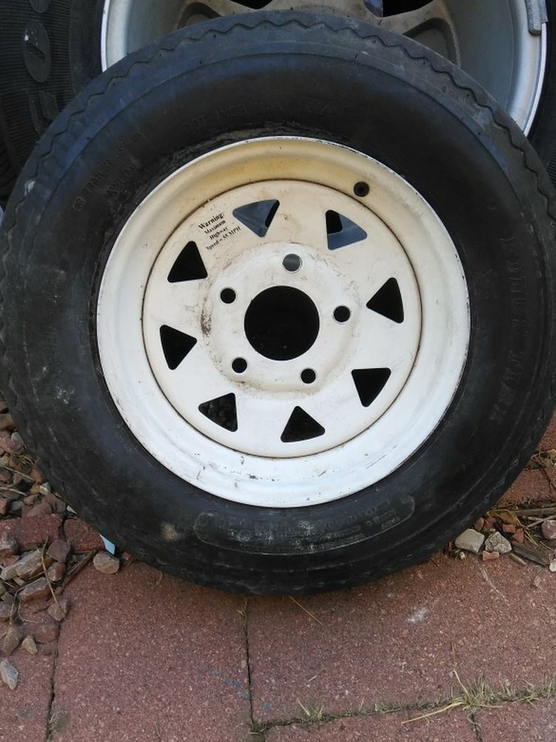 Spare Tire For Trailer