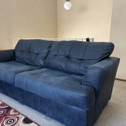 Comfy Soft Blue Couch 🛋️