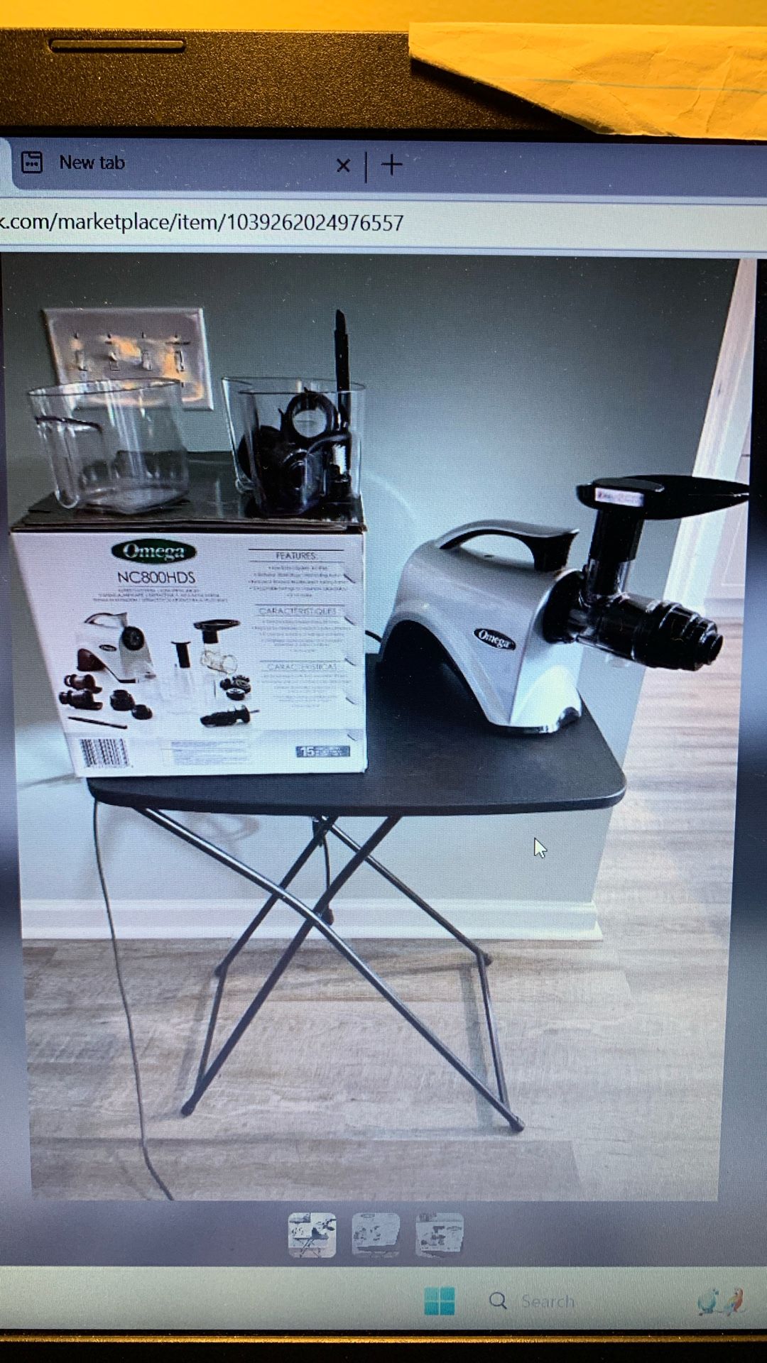 Omega Cold Press Juicer Machine