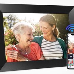 FANGOR 10.1 Inch WiFi Digital Picture Frame 1280x800 HD IPS Touch Screen, Ele...