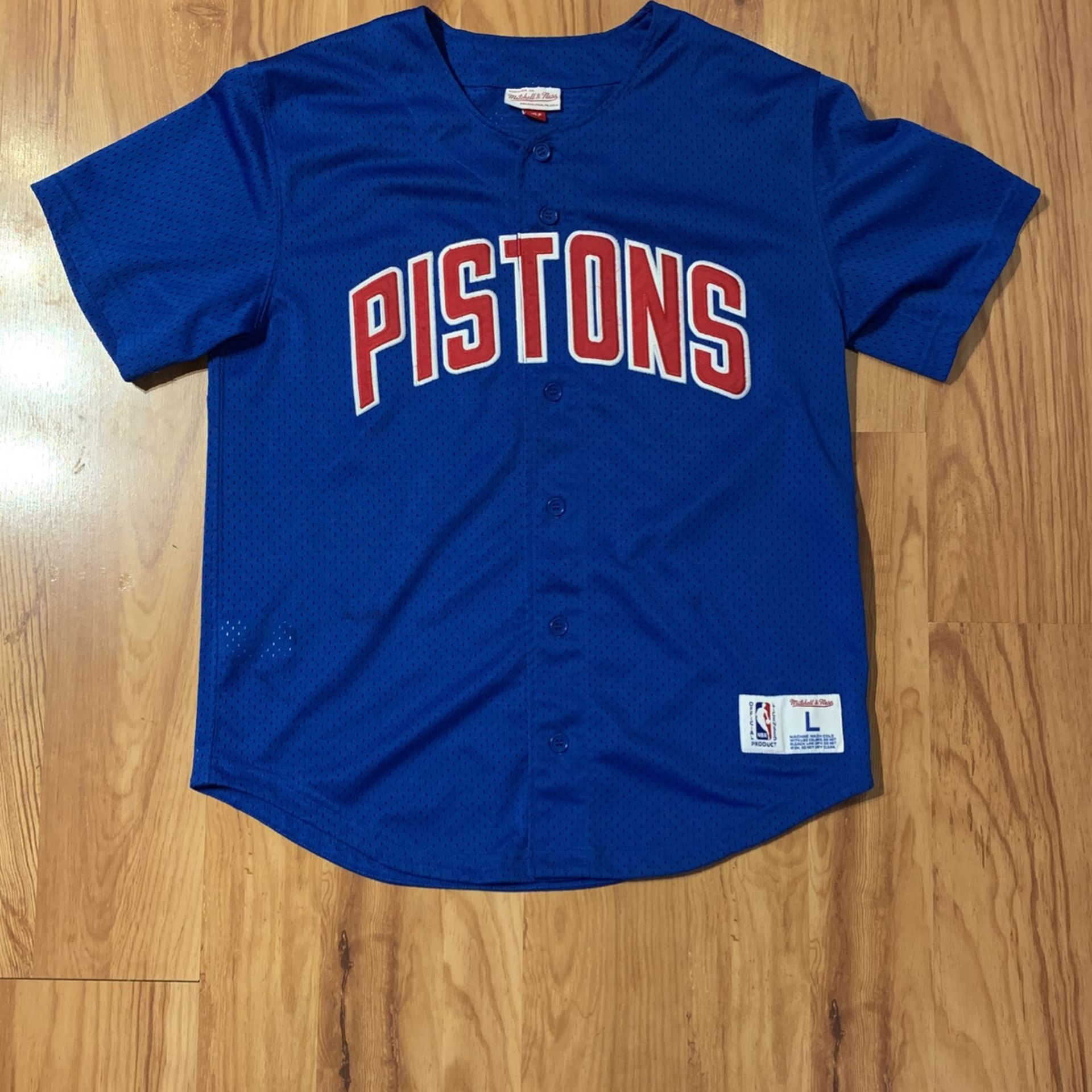 Pistons Baseball Mixed Jersey