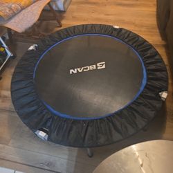 Fitness Trampoline Comes With Hand Bars Never Used
