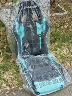 Homall Gaming Racing Desk Chair with Head reast and Lumbar Support