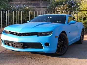 2015 BABY BLUE CAMARO, MILITARY 150 PER PAYCHECK, CLEAN TITLE, CUSTOM DIP!
