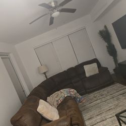 7 Pcs Electric Recliner Sectional. 