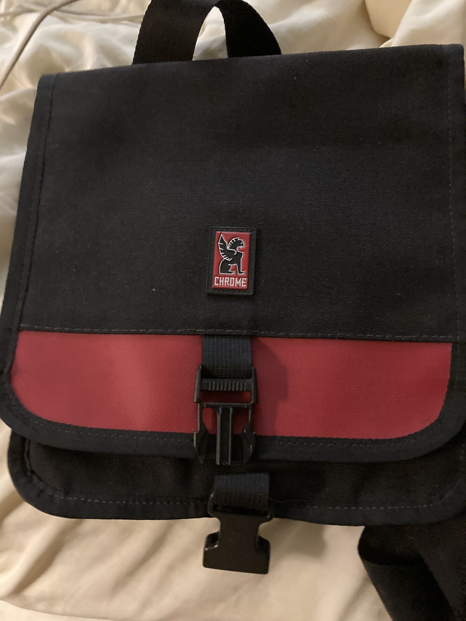 Authentic Chrome small messenger bag