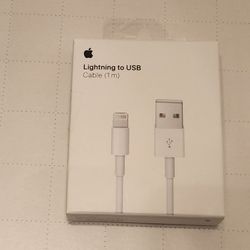 Apple Lightning To USB (1m)