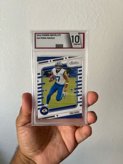 2024 Panini Absolute Puka Nacua #61 Los Angeles Rams Collect Direct GEM MT 10