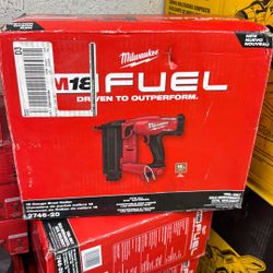 Milwaukee 18ga Brad Nailer $200