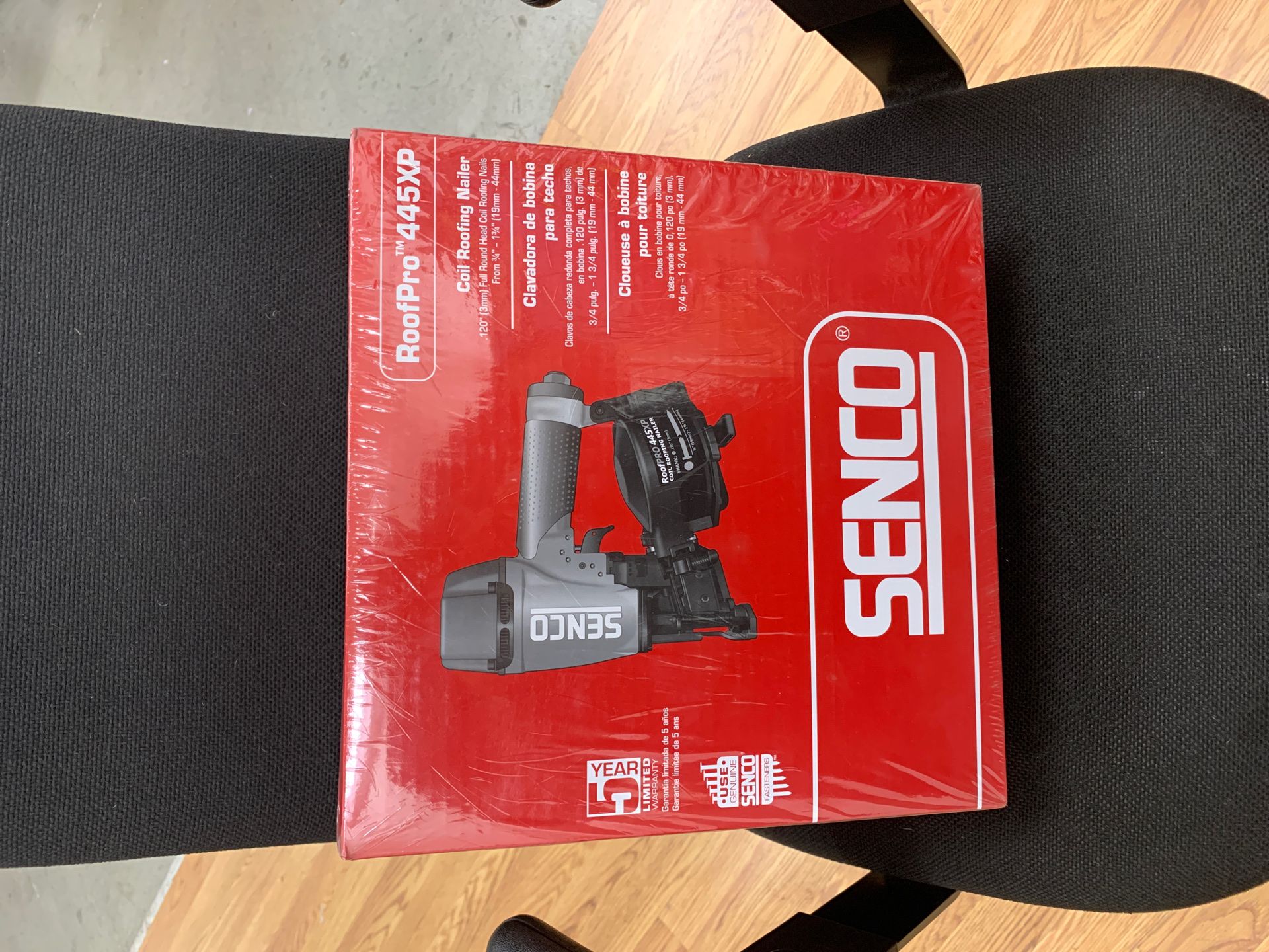 Senco nail gun.