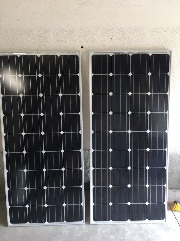 Everbright 165w solar panels