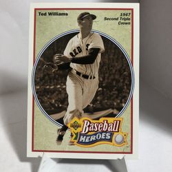 1992 Upper Deck Ted Williams Boston Red Sox Card #32
