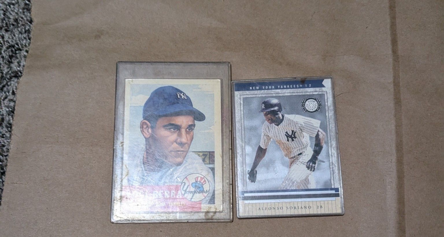 2 Baseball Cards