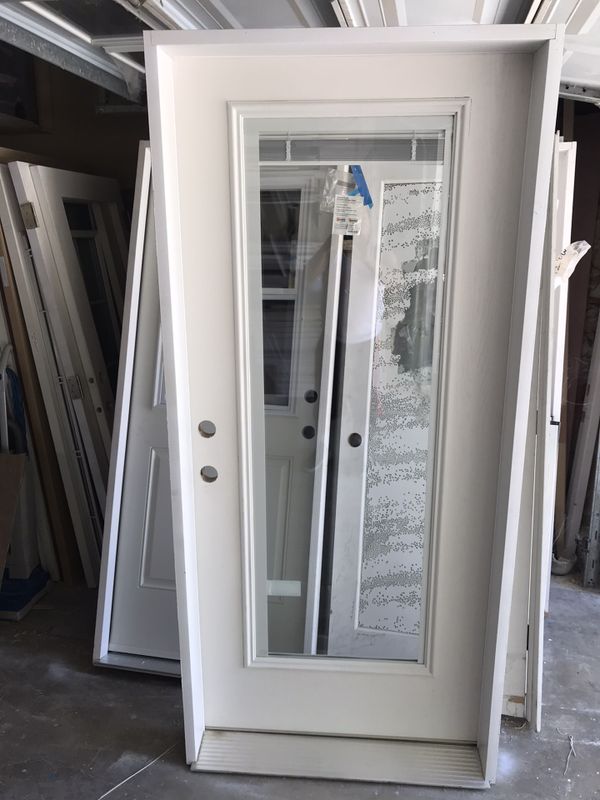 New entry / patio door 36” fiberglass for Sale in Rialto, CA OfferUp