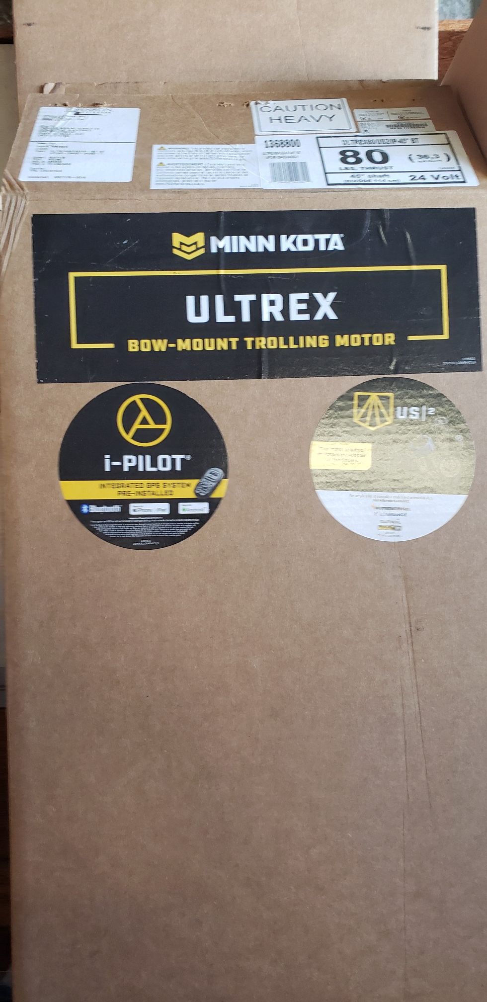 Minn Kota Ultrex 80/US2 Trolling Motor w/i-Pilot & Bluetooth - 24V-80l