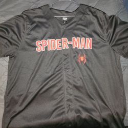 Miles Morales Baseball Jersey 4xl From Box Lunch