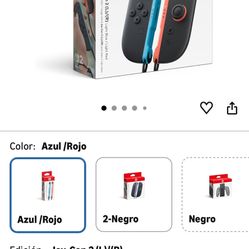 Nintendo Joy-Con 2 (L)/(R) Light Blue/Light Red 