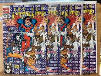 New Mutants #100 Final Issue x4 - First App X-Force