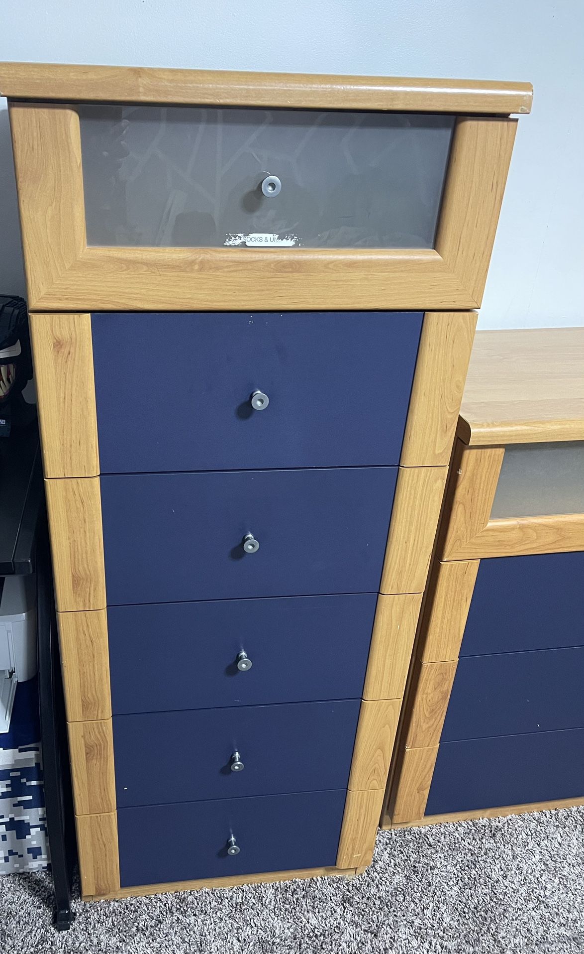Two Chester Drawers 