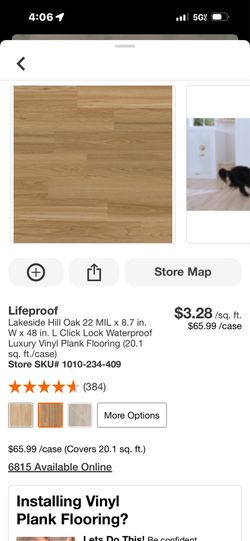 Lakeside Hill Oak 22MIL x 8.7 in. W x 48 in. L Click lock waterproof luxury vinyl plank flooring