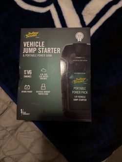Vehicle jump starter & power bank