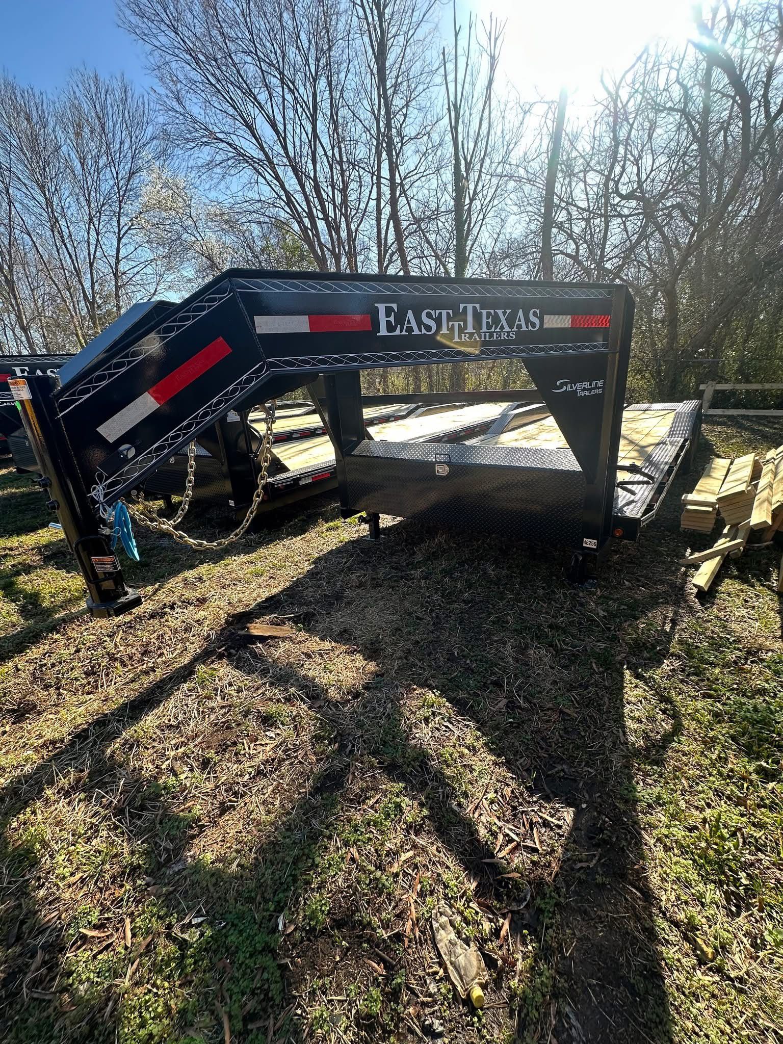 East Texas Lowboy Gooseneck Trailer