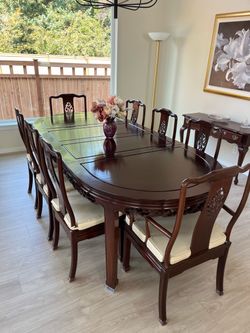 Chinese Rosewood Dining Set