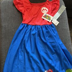 SUPER. MARIO.  Kids. Dress. 