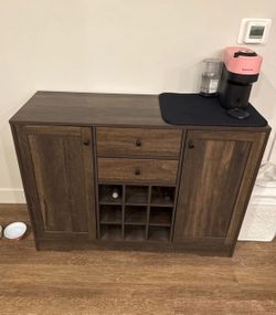 Wine or Coffee Bar Cabinet
