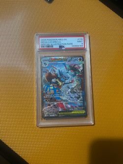 Mega Lucario ex 179/132 PSA 9