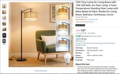 Floor Lamp for Living Room