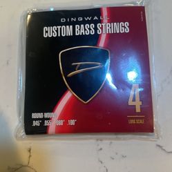 Bass guitar strings