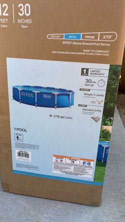 Brand new 15ft pool