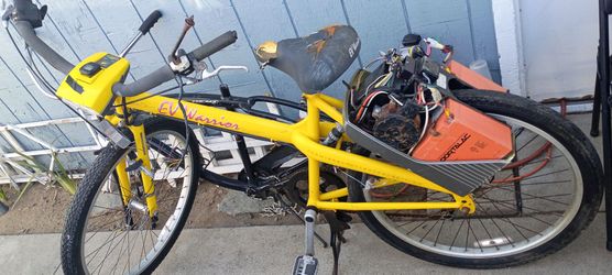EV Warrior Electric Bike Yellow