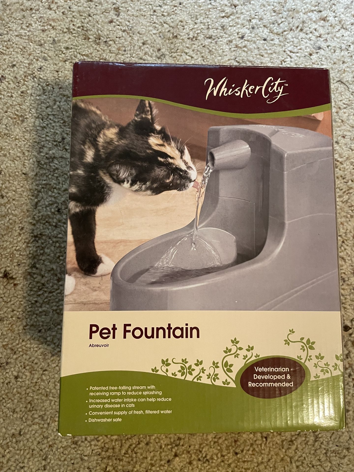 Whisker City Pet Water Fountain