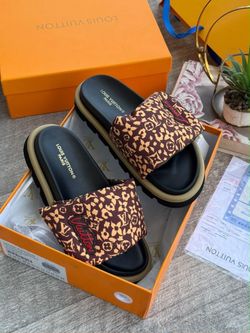 Louis Vuitton Monogram Slide Sandals